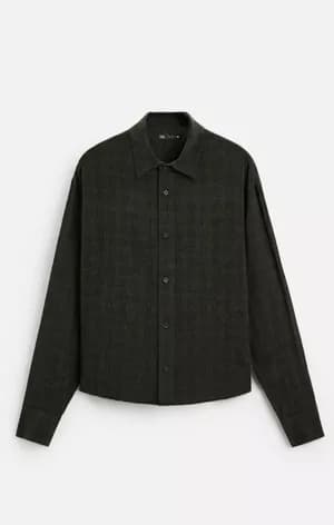 Zara checkered shirt for men