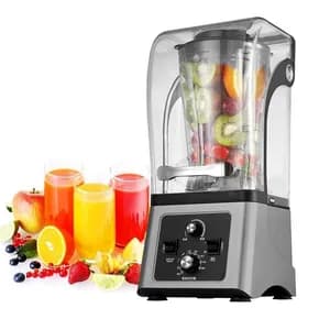 Silent Commercial Smoothie Maker Blender 1200W