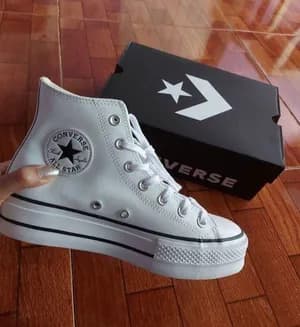 Converse Chuck 70 Leather Platform Shoes