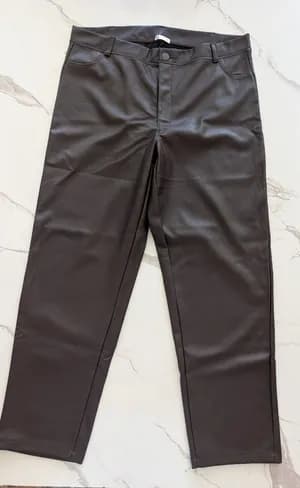 Cubus Faux Leather Pants XL