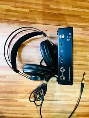 AKG Headset and Nuosiya Soundcard Bundle