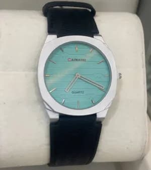 Miamashi Quartz Leather Strap Watch