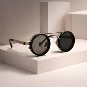adjustable round sunglasses