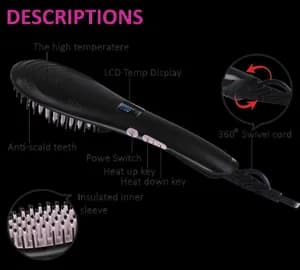 Pro Gemei professional hair straightner