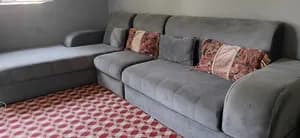 Modern Gray Sofa Set