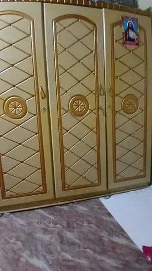 Three Door Wardrobe Closet
