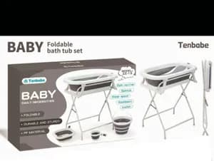 Tenbabe 5-in-1 Baby Stand Bath Tub