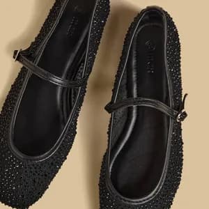MAX embellished ballerina shoe