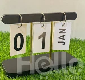 Decorative Desk Flip Calendar