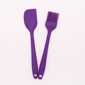 2pcs Silicone Spatula Set
