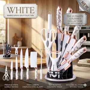 9-in-1 Unique Kitchen Knife Set