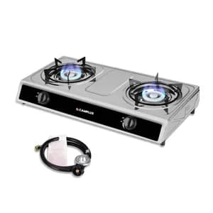 2in1 Cylinder Gas Stove Dual Burner