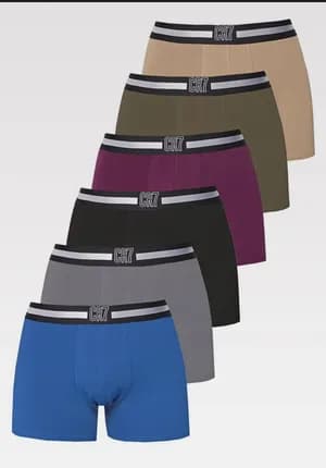 Christiano Ronaldo CR7 6 Pack Boxer Shorts
