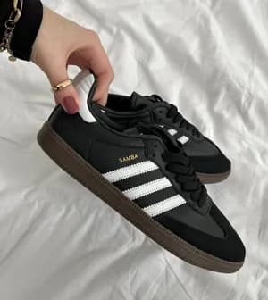 Adidas Samba OG Black Gum Ladies Shoes