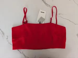 Bikbok Cropped Cami Top