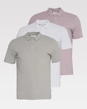 ONLY & SONS ONSGORDON 3 PACK Polo Shirts