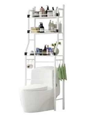 Over toilet WC Rack (3Tier Washing machine/toilet rack)
