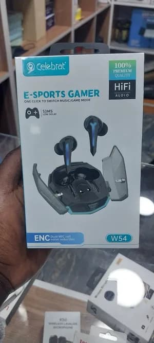 Celebrat W54 E-Sports Gamer Earbuds