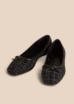MAX bow ballerina shoe 37