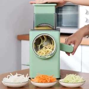 Multifunction Rotary Vegetable Cutter Grater