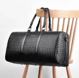 Large Woven Travel Bag