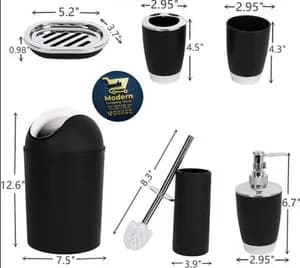 6pcs BATHROOM SET