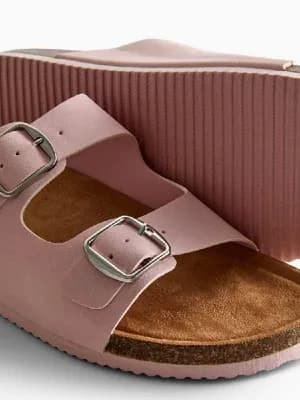 Primark double strap footbed sandals