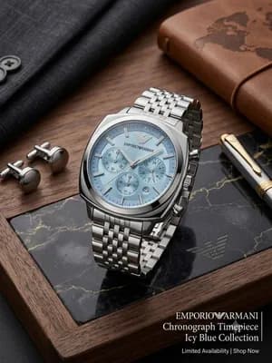 ARMANI EXCLUSIVE CHRONOGRAPH DATE