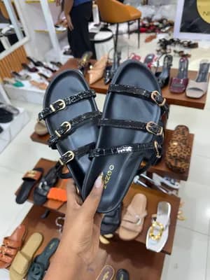 Women's Triple Strap Flat Sandals