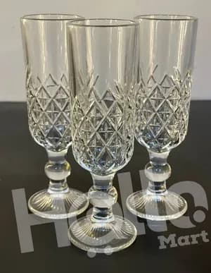 Large Quality Decorative Glass Cups