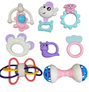 BABY RATTLES TOY SET (0M+)