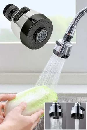 Kitchen Sink Faucet Stainless Black