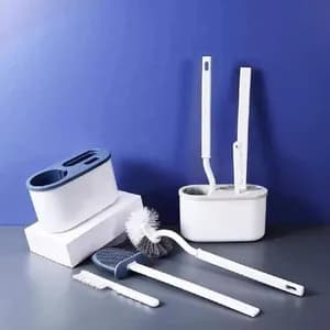 3-in-1 Toilet Brush Cleaning Set