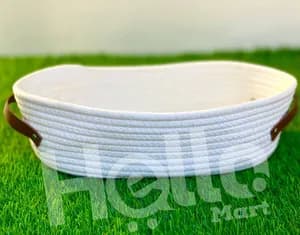 Cotton Rope Storage Organizer Basket