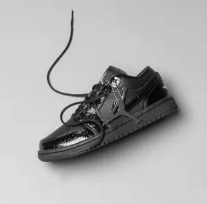 Nike Air Jordan 1 Low Patent Elephant