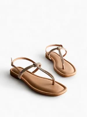 Primark diamanté toe post sandal