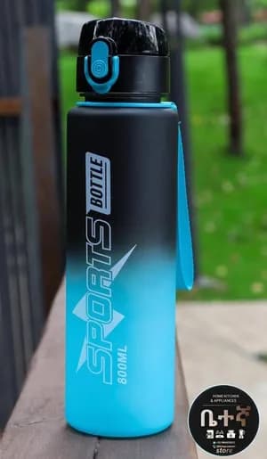 800ML Motivational Sports Water Bottle