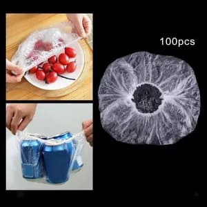 100 Pieces Disposable Food Cover