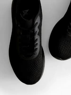 Primark knitted lace up trainers