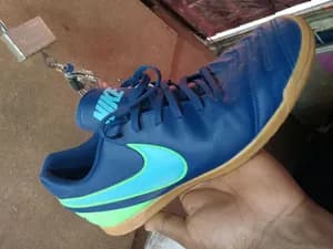Blue Nike Futsal Shoes Size 40.5