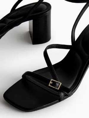 Primark buckle detail block heel sandals