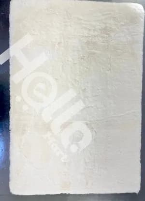 Rabbit Fur Bedside Rug 61x91cm