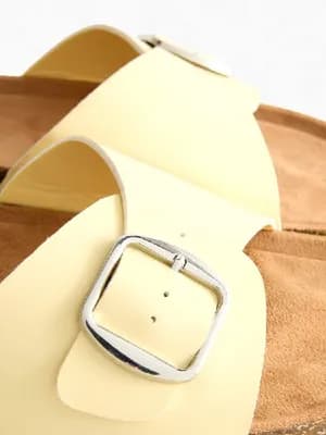 Primark single strap footbed sandals 38