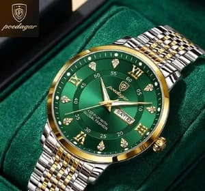 Poedagar Quartz Stainless Steel Watch