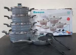 Momcoc Granite Non-Stick Cookware Set