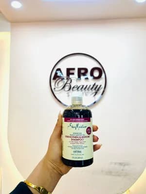 Shea + black castor oil shampoo