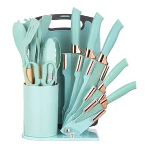 19-Piece Silicone Kitchenware Set