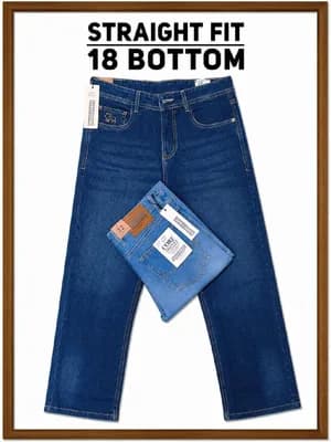 Straight Fit 18 Bottom Jeans