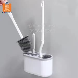 3 in 1 Toilet Cleaning Brush with Holder