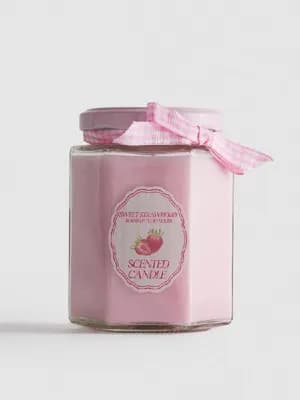 Primark Jar Scented Candle Strawberry
